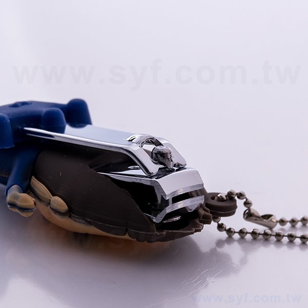 多功能鑰匙圈-指甲刀禮贈品-六色以下硅膠批發紀念品-矽膠娃娃推薦鑰匙圈訂做-8466-2